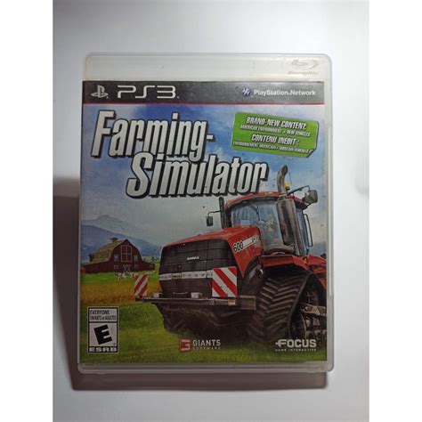 Farming Simulator PS3 Midia Fisica Shopee Brasil