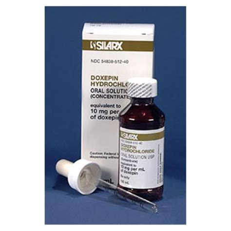 Doxepin Hcl Oral Sol Mg Ml Rx Products