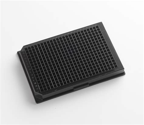 Well L Polystyrene Black F Bottom Assay Plate Porvair Sciences