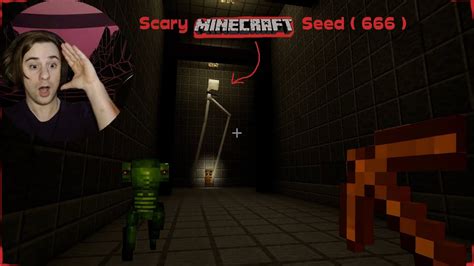 Scary Minecraft Seed A Craft Of Mine Horror Game Youtube