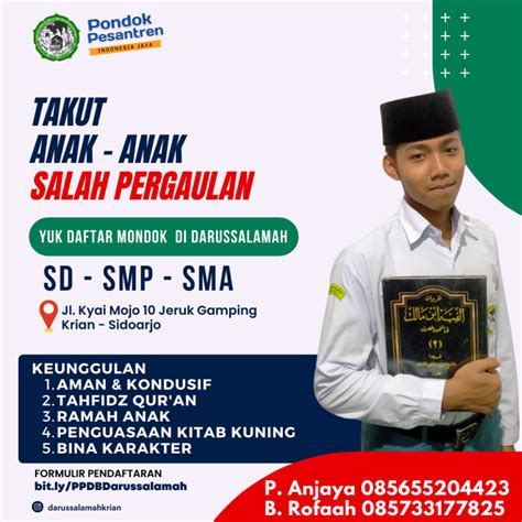 Pondok Pesantren Darussalamah Gelar Tes Santri Baru Smp Darussalamah