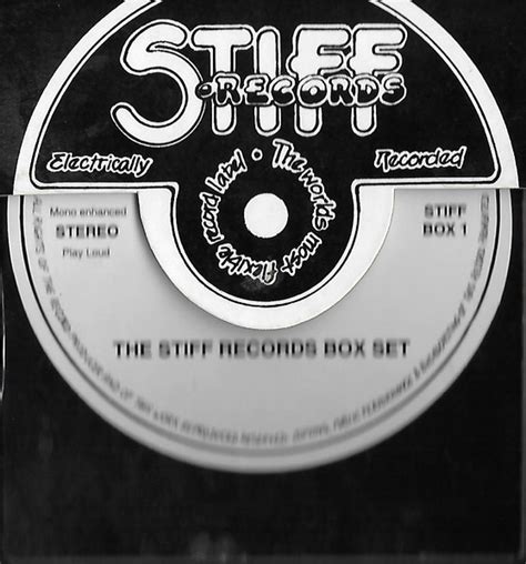 The Stiff Records Box Set Box Set 4 X CD 1992 R3709408 Discogs