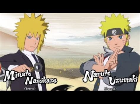 Minato Vs Naruto De Terno No Naruto Ultimate Ninja Storm 4 YouTube