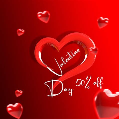 Premium Psd Set Of Happy Valentines Day Posters Vector Illustration