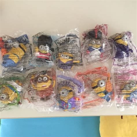 McDonald S Minion Toys Complete Set Hobbies Toys Toys Games On