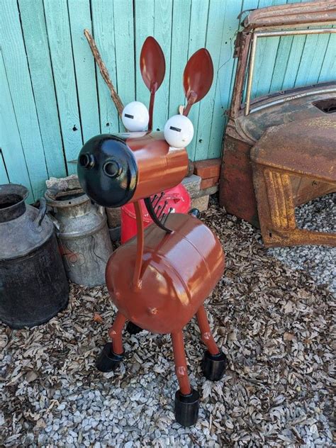 Propane Tanks Gas Tanks Metal Yard Art Scrap Metal Art Metal Art