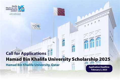 Hamad Bin Khalifa University Scholarship 2025 Islamic Research And