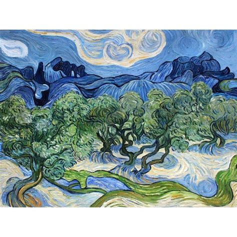 Handmade Oil Painting Reproduction Vincent Van Gogh High Quality Olive