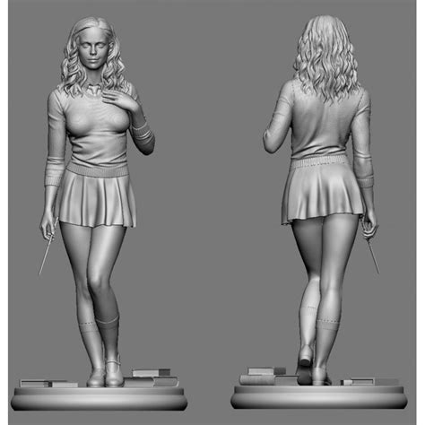 Hermione Sexy Sfw And Nsfw 3d Stl File Premium Edition Etsy Hong Kong