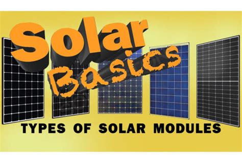 What Are The Types Of Solar Panels Solarstone Power