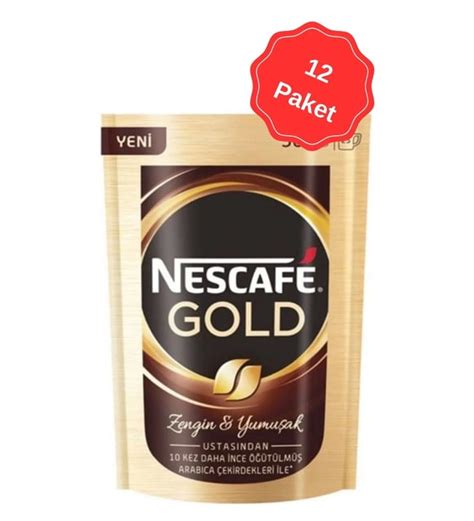 Nescafe Gold Z Nebillir Kahve Ekopaket G X Adet