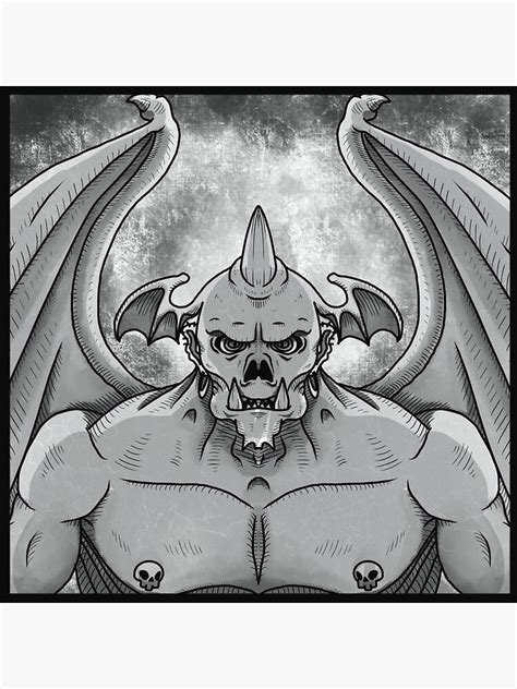 The Demon Belphegor Sticker For Sale By MendumArts Redbubble