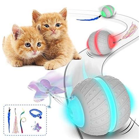 Kebule Interactive Cat Toys Ballautomatic Cat Toys For Indoor Cats