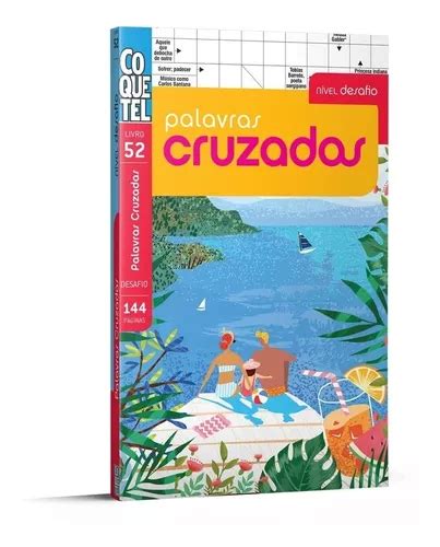 Livro Coquetel Palavras Cruzadas Ed Nivel Desafio Mercadolivre