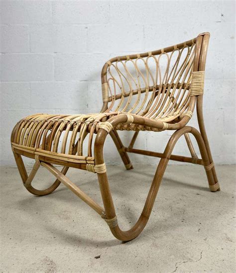 Zoé Retro rotan pauwen stoel fauteuil éénzit Sellavie