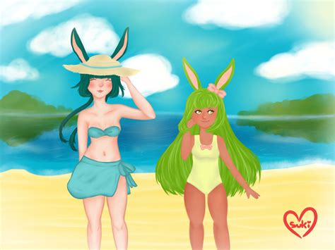 Beach Bunnies By Suki Samaxx On Deviantart