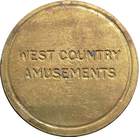 Token West Country Amusements United Kingdom Numista