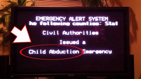 5 Scariest Amber Alerts Interruptions On TV YouTube