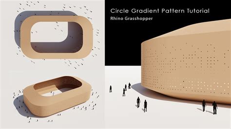 Perforated Circle Gradient Pattern Rhino Grasshopper Tutorial Youtube