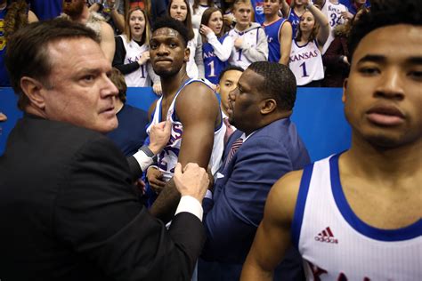 PHOTOS: Fight breaks out at end of KU vs KState basketball game