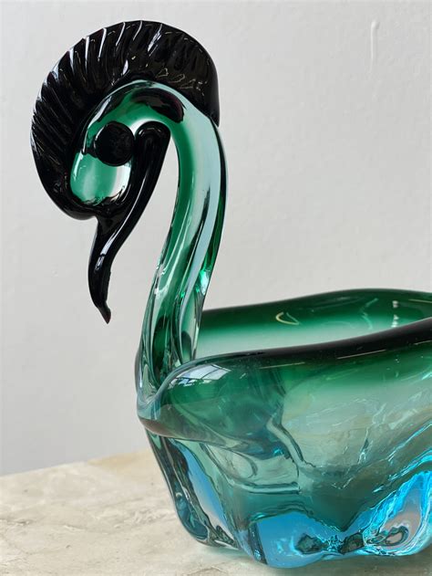 Murano Art Glass Swan