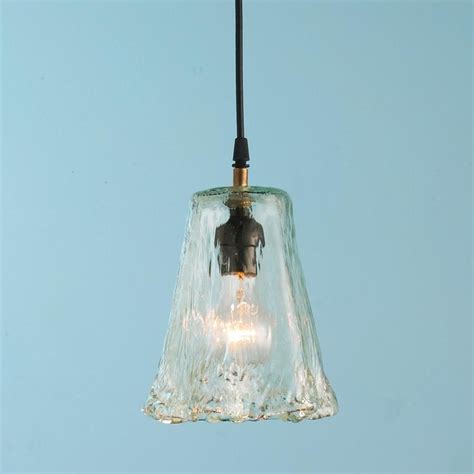 Small Recycled Ruffle Glass Pendant Pendant Lighting By Shades Of Light