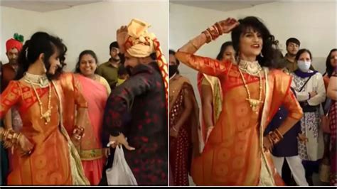 Bhabhi Ka Dhaansu Dance Sister In Law Dances To Popular Bollywood Song During Devar S Wedding