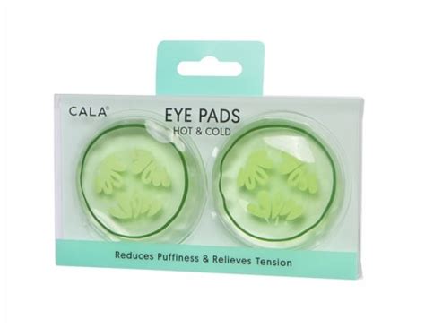 Cala Hot Cold Gel Eye Pads Cucumber Ct Kroger