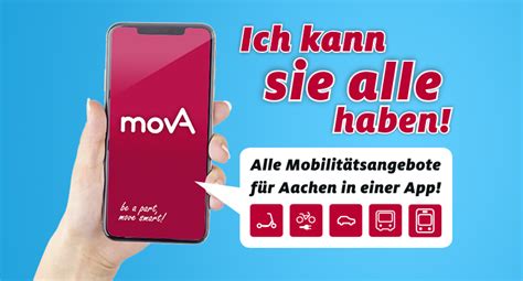 Mova Alle Mobilitätsangebote In Einer App