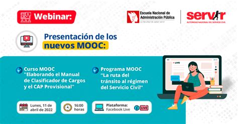 Webinar Gratuito Servir Presentación De Los Nuevos Cursos Mooc