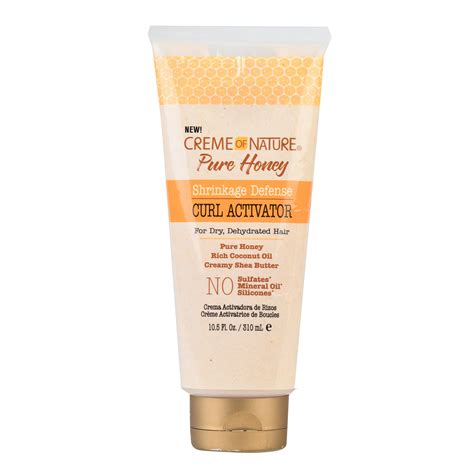 Creme Of Nature Pure Honey Shrinkage Defense Curl Activator 105 Fl Oz