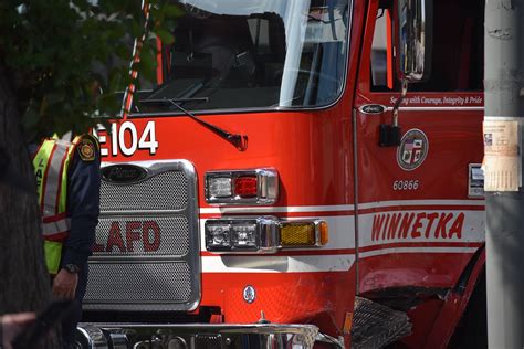 LAFD Engine Involved in Collision | At 10:05AM on October 5,… | Flickr