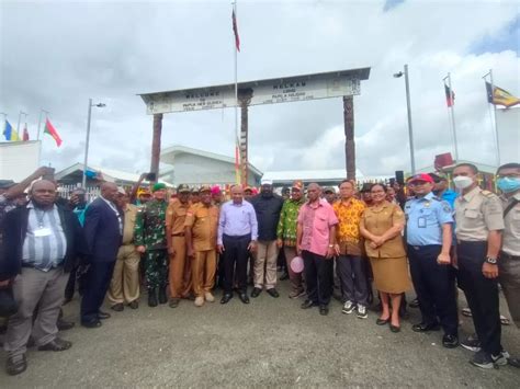 Pemerintah PNG Buka Pos Lintas Batas Negara PLBN Dengan RI Di Wutung