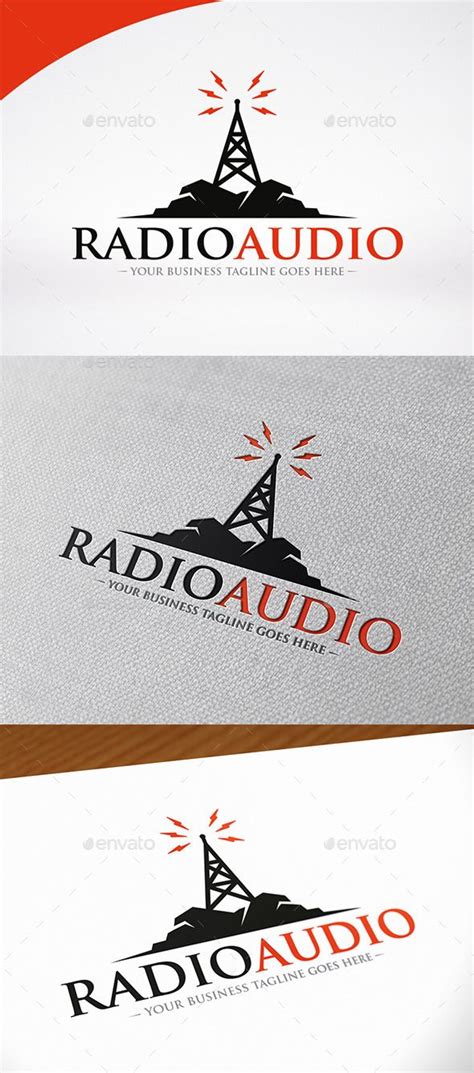 Radio Station Logo Template | Logo templates, Logo design template, Radio