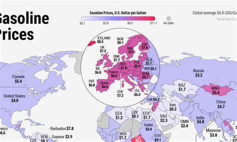 Mapped Gdp Growth Forecasts By Country In 2023