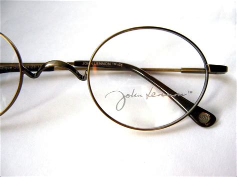 Peace John Lennon Eyewear Round Metal Eyeglass Frames Eyeglasses Stainless Steel Round Eyewear