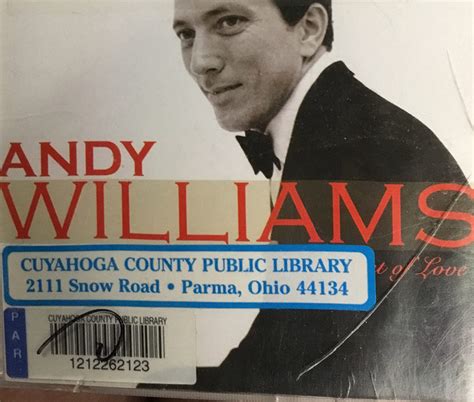 Very Best Of Love Andy Williams Amazonit Cd E Vinili