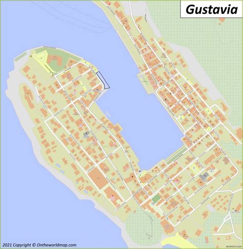 Gustavia Map | Saint Barthélemy, France | Maps of Gustavia