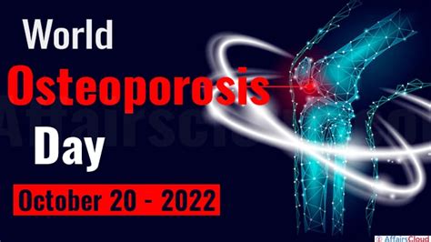 World Osteoporosis Day 2022 October 20