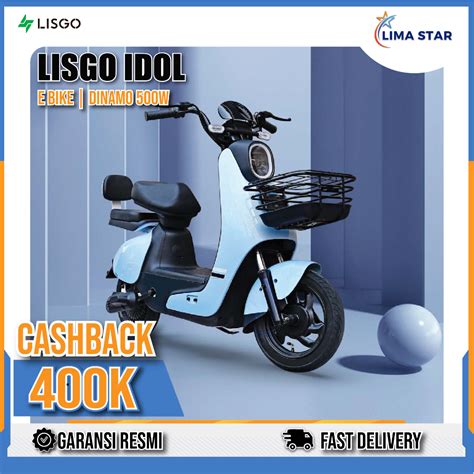 Jual Sepeda Listrik Lisgo Idol Sepeda Motor Listrik Scooter Electric