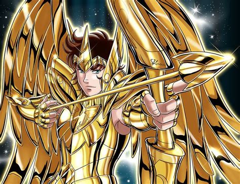 Sagittarius Aioros God Cloth Saint Seiya Anime Japanese Cartoon