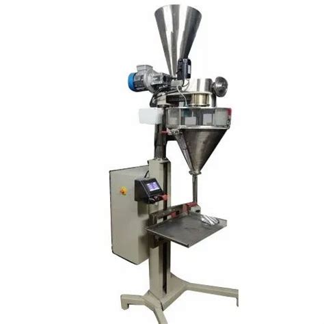 Stainless Steel Three Phase Semi Automatic Servo Auger Filler Machine