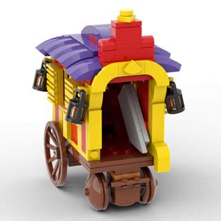 Chocobo Carriage Final Fantasied Birds Figure Building Block Model Kit