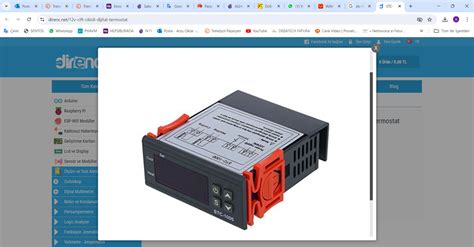 STC 1000 12V 2 Kanallı Dijital Termostat Areaelektronik