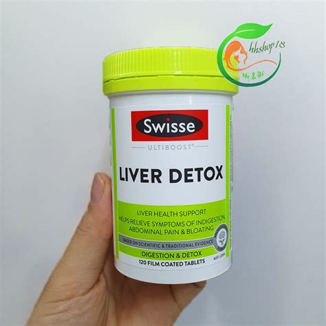 B Gan Swisse Liver Detox Vi N M U M I Date Xa Shopee Vi T Nam