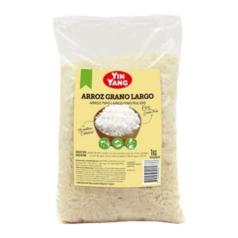 Yin Yang Arroz Largo Blanco Org Nico X Grs Tienda Online El Banquito