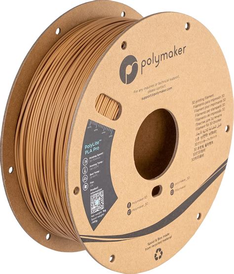 Buy Polymaker PLA PRO Filament 1 75mm Army Beige Powerful PLA Filament