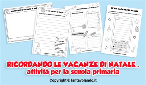 Ricordando Le Vacanze Di Natale Scuola Primaria Fantavolando