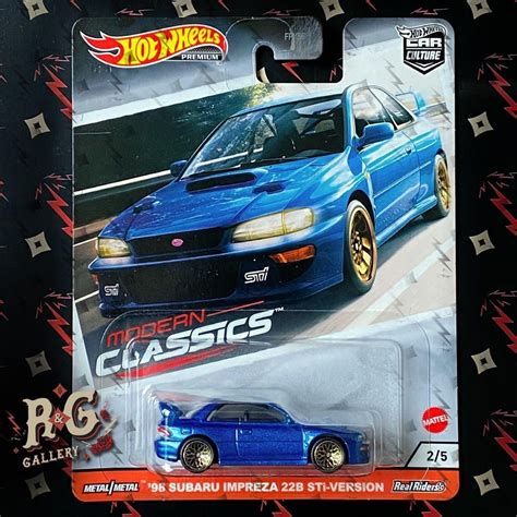 Hot Wheels Modern Classic Set Hotwheels Subaru Impreza 228 STI Version