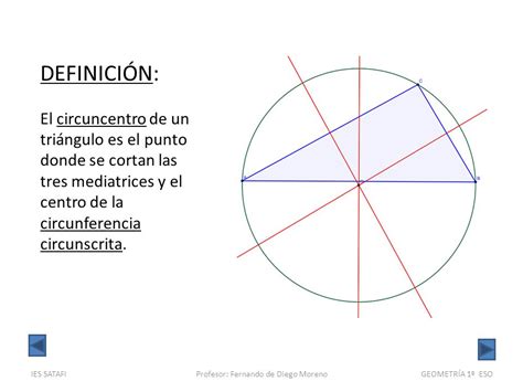 Definici N De Circuncentro Qu Es Significado Y Concepto